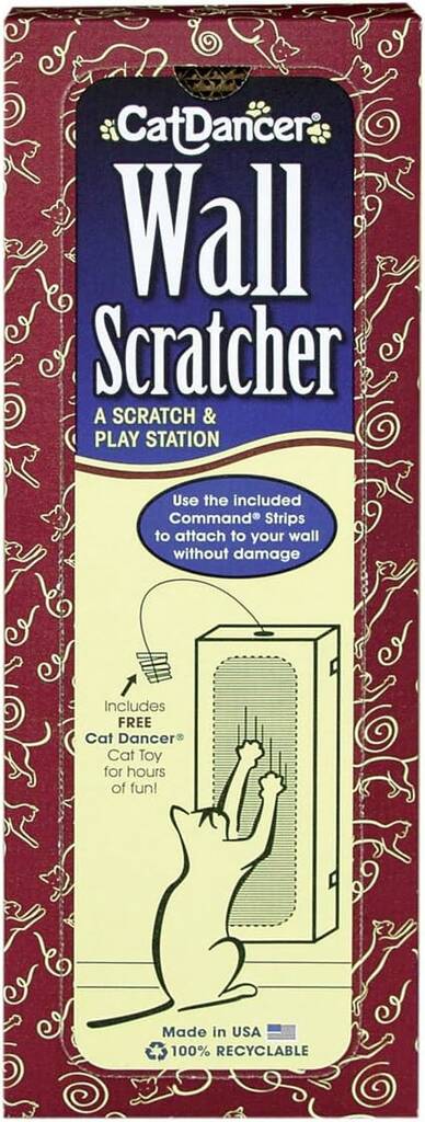 Viehelelu Cat Dancer Wall Scratcher seinämalli - Kissan huiskat ja onkilelut - 039805 - 1