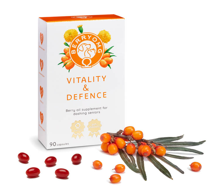Vitality & Defence BerryOMG - Koiran ravintoöljyt - 033635 - 1