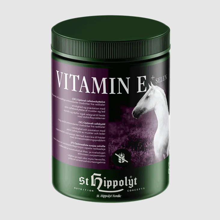 Vitamiini E + Selen 1kg St Hippolyt - Hevosen kivennäiset ja vitamiinit - 029915 - 1