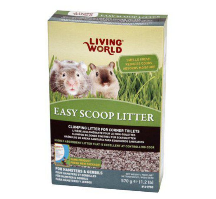 WC hiekka 570g Living World Hagen - Pieneläinten kuivikkeet ja hiekat - 034195 - 1