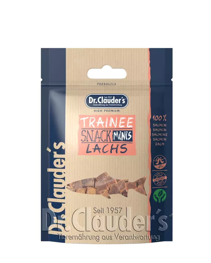 Lohi Trainee Minis 50g Dr.Clauder's - Koiran herkut ja makupalat - 040235 - 1