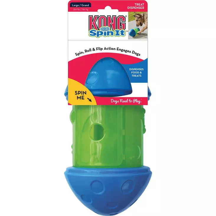 Aktivointilelu Spin It L 21x10,5cm KONG - Koiran aktivointilelut - 045935 - 1
