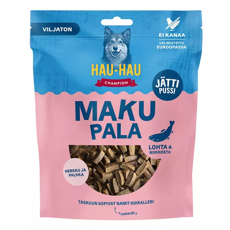 Makupala Lohi Nokkonen 500g viljaton HHC - Koiran herkut ja makupalat - 052255 - 1