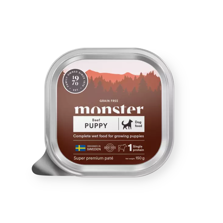 Pentu pate Nauta 150g monster Dog - Koiran säilykkeet erityisruokavaliot - 052655 - 1