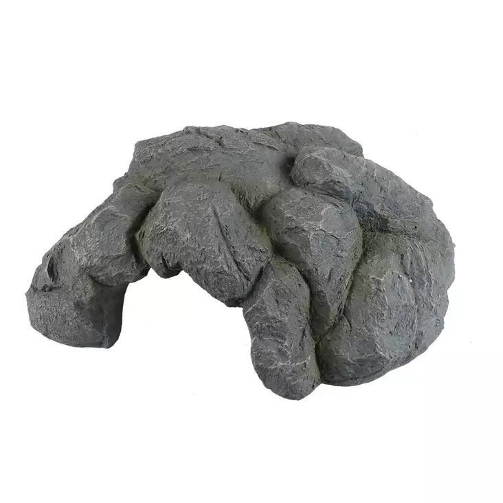 Koristekivikko M 24x23x10,5cm harmaa Terra Della - Terraarion tarvikkeet ja kuivikkeet - 054215 - 1