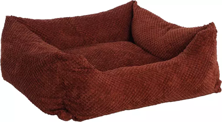 Reunapeti Erbel Rectangle 80x67x22cm terrakotta Flamingo - Koiran reunalliset pedit - 057465 - 1