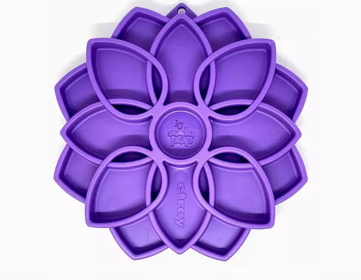 Aktivointikuppi Mandala 20x2cm lila SodaPup - Koiran aktivointilelut - 047935 - 1