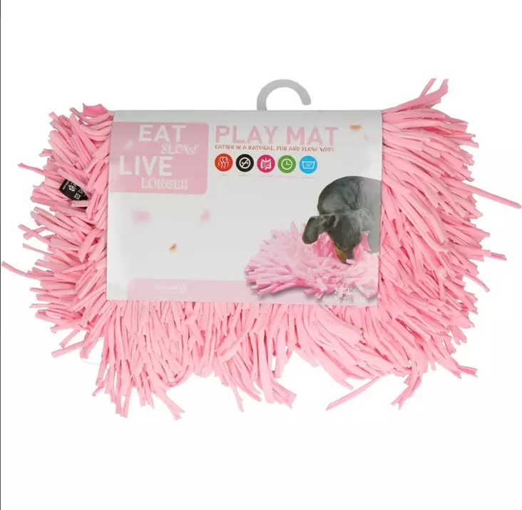 Aktivointimatto 44x28cm pinkkinukka Eat Slow Live Longer - Koiran aktivointilelut - 047575 - 1