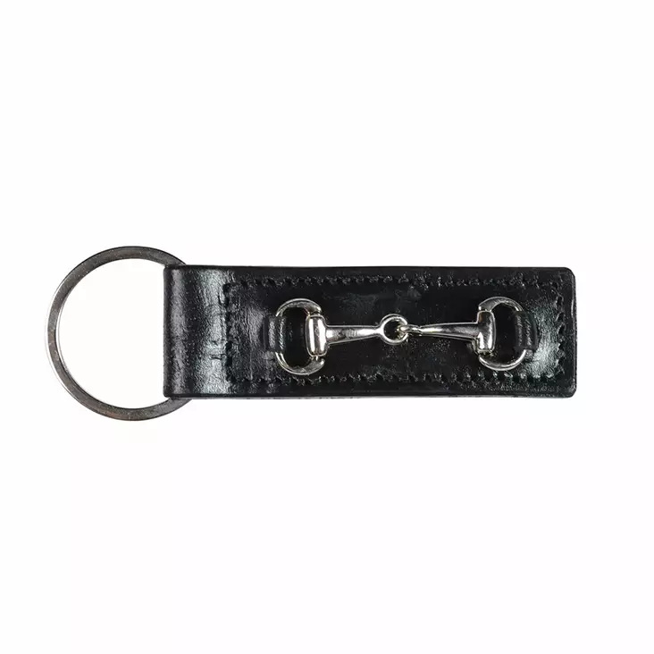 Avaimenperä kuolaimet musta hopea Hansbo Sport - Ratsastajan asusteet - 036525 - 1