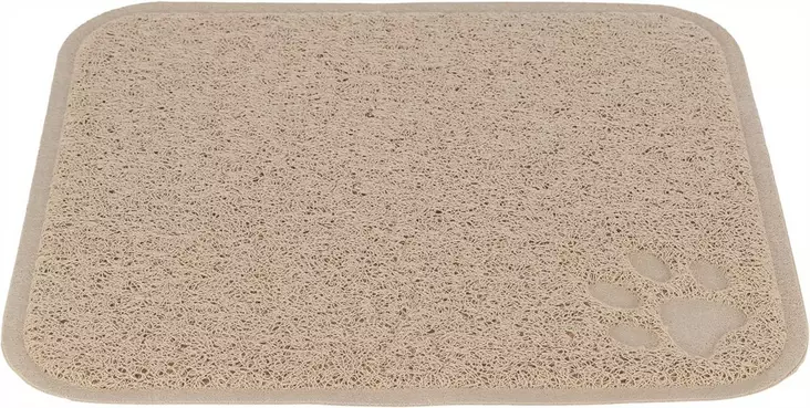 Edusmatto 37x45cm kuminukka beige Trixie - Kissanvessan edusmatot - 046645 - 1