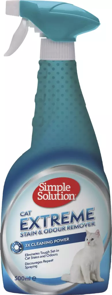 Extreme Stain & Odour Remover for cats 500ml Simple Solution - Kissakodin hajunpoisto, siivous - 057525 - 1