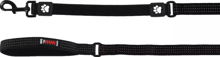 Lyhyt nylontalutin Zorba 75 x 2,5cm musta Flamingo - Koiran talutin käsilenkit - 056495 - 1