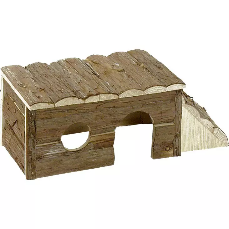 Puutalo Bigfoot 54x23x20cm Flamingo - Pieneläinten pesät ja pedit - 046915 - 1