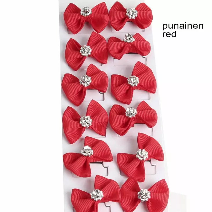 Harjarusetti punainen 16kpl Equitare - Hevosen harjat, suat ja letitys - 047525 - 1