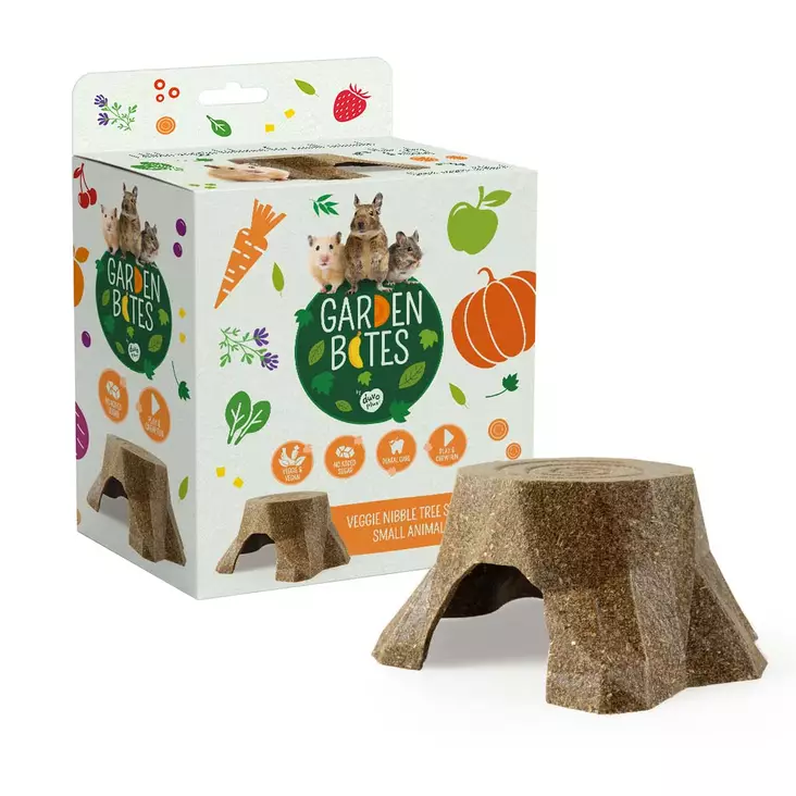 Herkkukanto Veggie Nibble 180g Garden Bites - Pieneläinten herkut ja namipalat - 057875 - 1