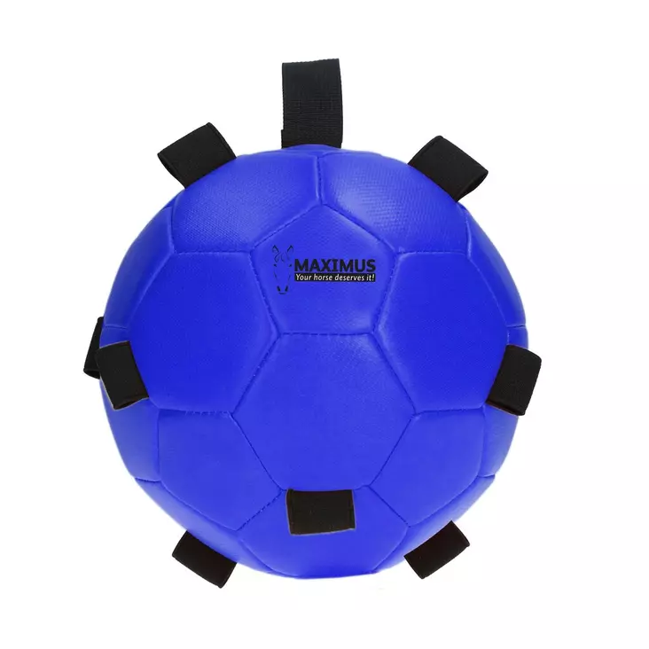 Hevosen pallo 19cm sininen Fun Play Ball - Hevosen lelut ja aktivointi - 052075 - 1