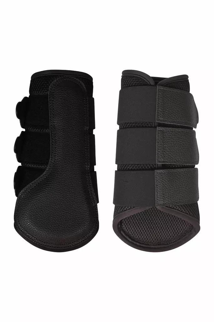 Jännesuojat Comfort Breath shetlandinponille mustat HKM-sports - Hevosen vuohis- ja hivutussuojat - 056925 - 1
