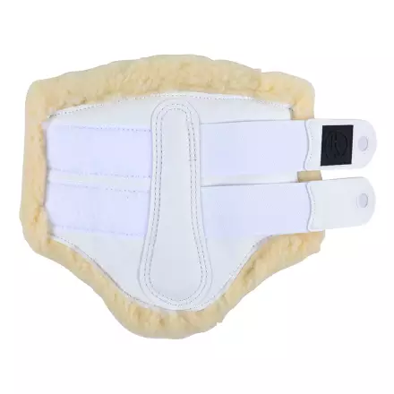 Jännesuojat teddysisus valkoinen Hansbo Sport - Hevosen vuohis- ja hivutussuojat - 005335 - 1