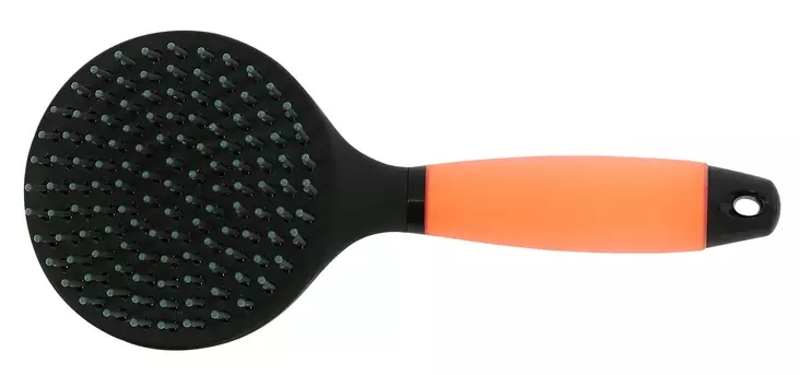 Jouhiharja Gel 24cm neon oranssi Hippotonic - Hevosen harjat, suat ja letitys - 052595 - 1