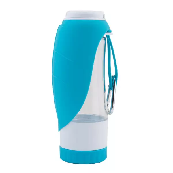 Juomapullo 2-in-1 350ml sini-harmaa Best Friend - Koiran retkeily ja vaellus - 052165 - 1