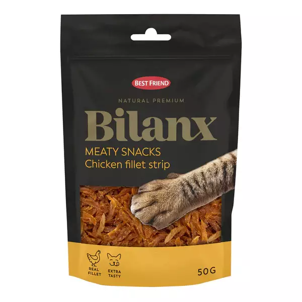 Kanafilesuikale Meaty Snacks 50g Bilanx - Kissan herkut ja makupalat - 052155 - 1