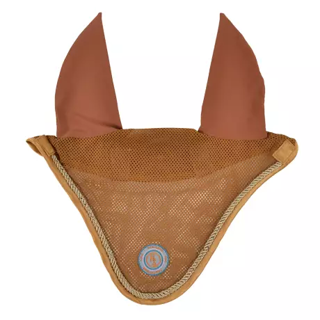 Korvahuppu Earthy Glam okra Hansbo Sport - Ratsuhevosen huput ja korvapallot - 019295 - 1