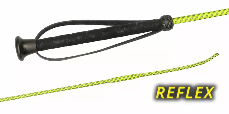 Kouluraippa Reflex Ultrasoft 90cm värimix Fleck - Ratsastusraipat - 049035 - 1