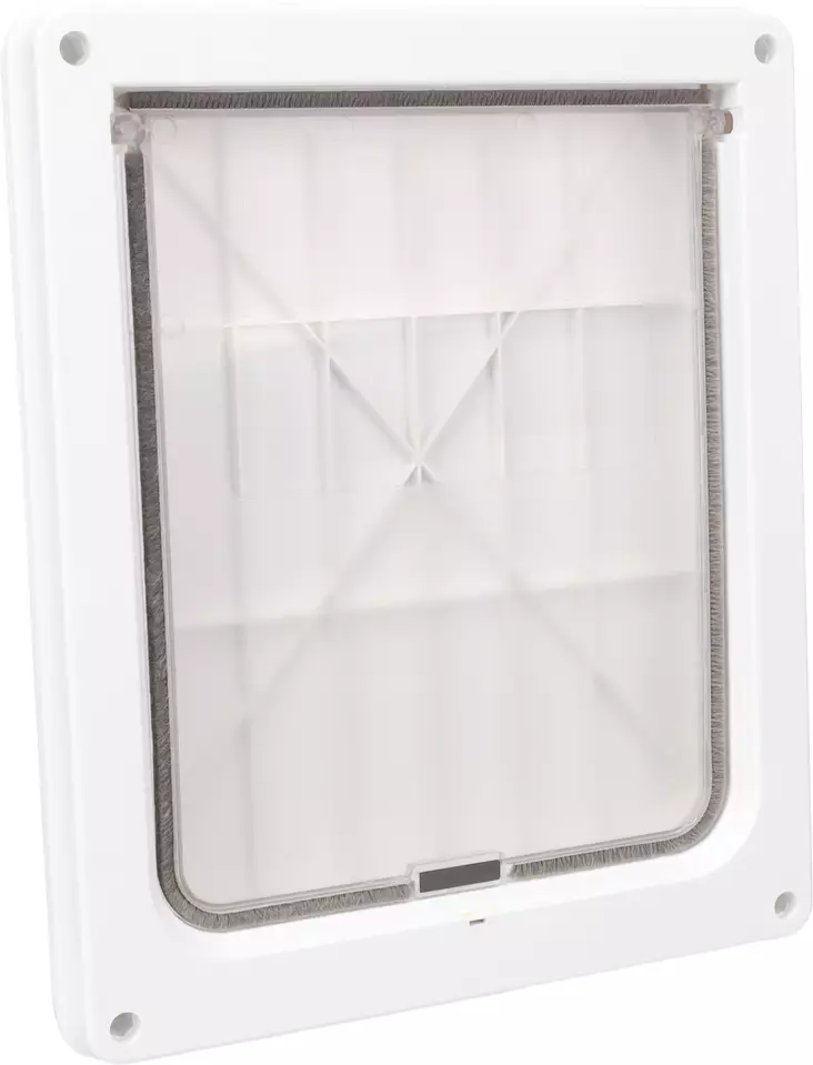 Kulkuluukku 2-way Napoleon 29x35cm valkoinen Flamingo - Koiran kulkuluukut - 055515 - 1