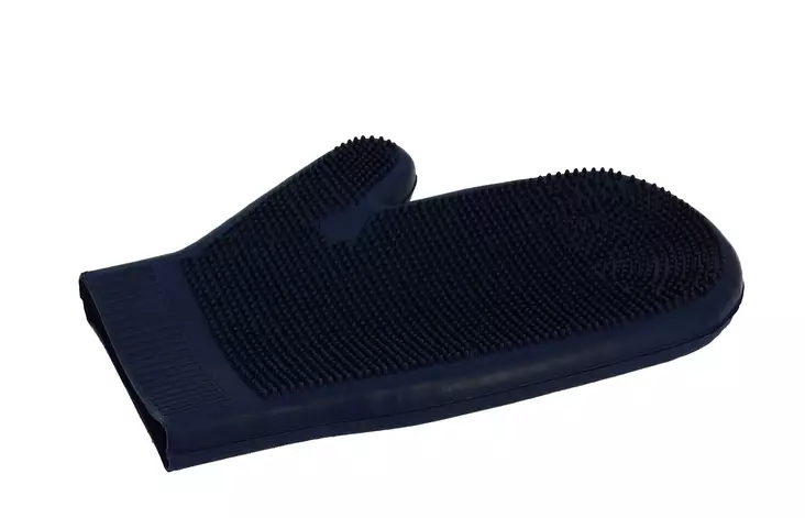 Kuminen harjauskinnas Double navy Hippotonic - Hevosen harjat, suat ja letitys - 055075 - 1