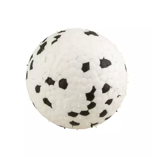 Kumipallo Bouncy Ball 7cm musta-valkoinen Best Friend - Koiran pallot ja heittolelut - 052175 - 1