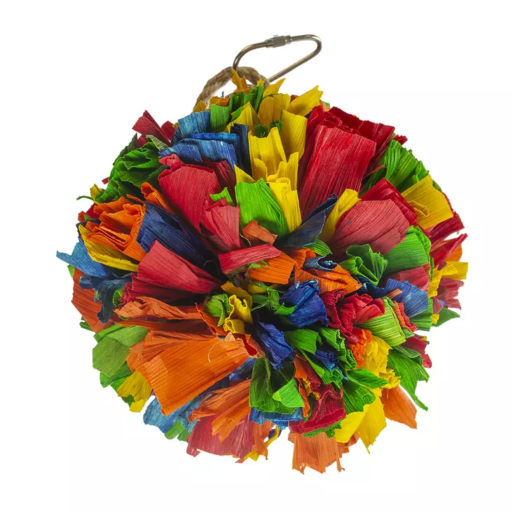 Lelu linnuille Colourful pompom Duvo+ - Lemmikkilintujen lelut ja puuhasteltavat - 045285 - 1