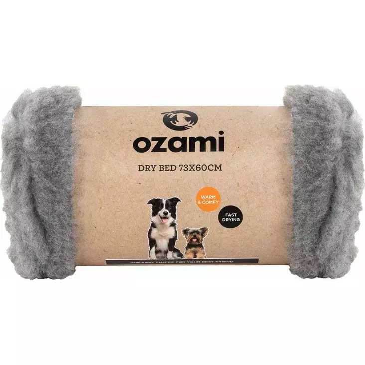 Makuualusta Dry Bed harmaa Ozami - Koiran alustat ja matot - 050775 - 1