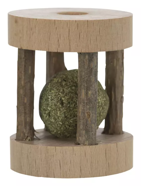 Matatabirulla kissanminttupallolla 4x5cm Trixie - Kissan aktivointilelut - 016835 - 2