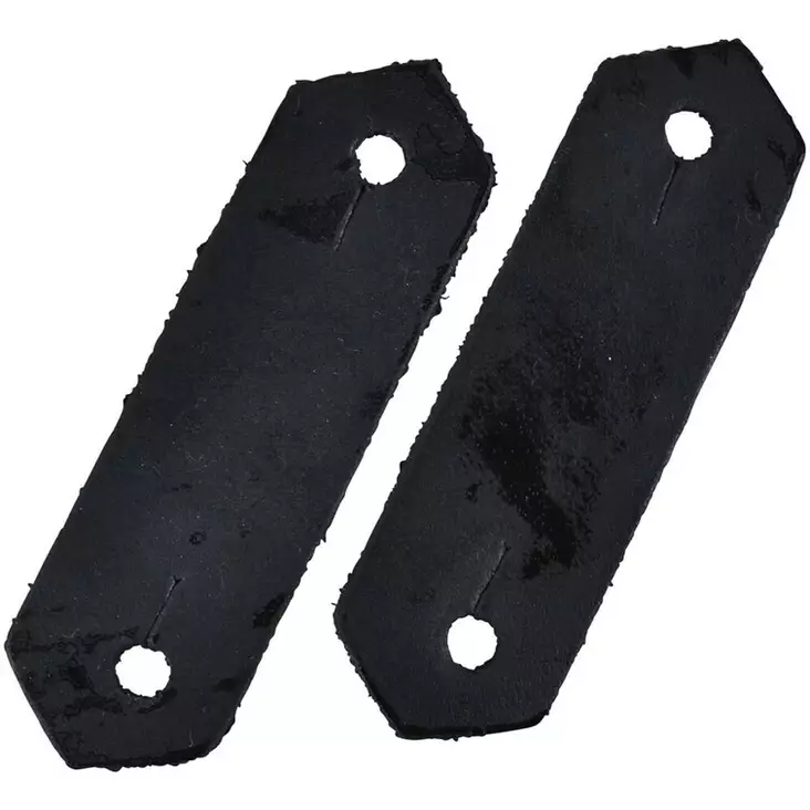 Nahkaosa pari turvajalustimen kumilenkkiin Hansbo Sport - Jalustimet ja -jalustinhihnat - 015105 - 1