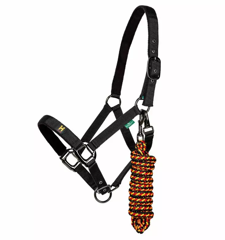 Nylonriimu+naru 2m Newmarket witney gold Horseware - Hevosen nylonriimut - 055435 - 1