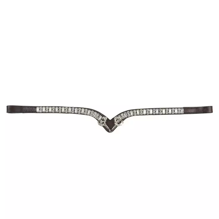 Otsapanta Bett ruskea Hansbo Sport - Hevosen otsapannat - 056555 - 1