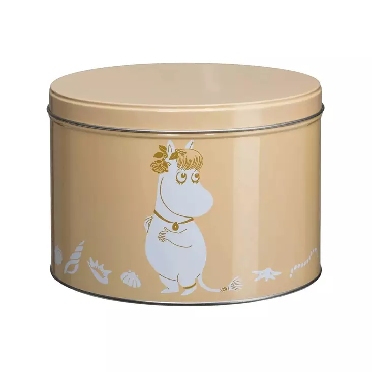Pinottava peltipurkki Niiskuneiti 1,5L keltainen Moomin By Martinex - Koti ja sisustus - 059455 - 1