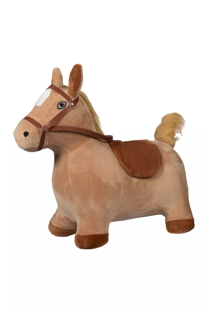 Pomppuhevonen Jumping Horse vaaleanruskea HKM-sports - Ratsastajan asusteet - 055795 - 1