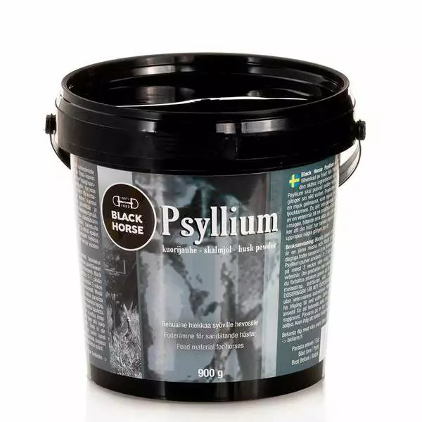 Psyllium jauhe Black Horse Fakta - Lisäravinteet hevosen ruoansulatukselle - 000865 - 2