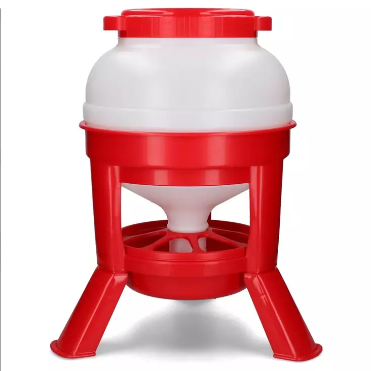 Ruoka-automaatti 20L punainen Gaun - Kotieläinten juoma-astiat ja -automaatit - 047645 - 1