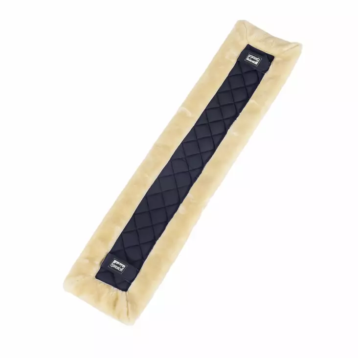 Silatyyny Fauxfur Basics 25x110cm tummansininen Eskadron - Hevosen varusteiden pehmusteet - 050125 - 1