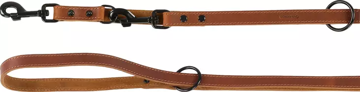 Monitoimitalutin nahkaa Montana 240x2cm ruskea Flamingo - Koiran nahkataluttimet - 057015 - 1