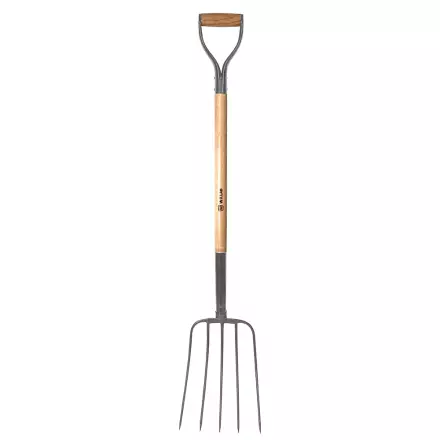 Talikko 5-metallipiikkiä puuvarsi Willab - Talikot, lapiot ja lantakolat - 010325 - 1