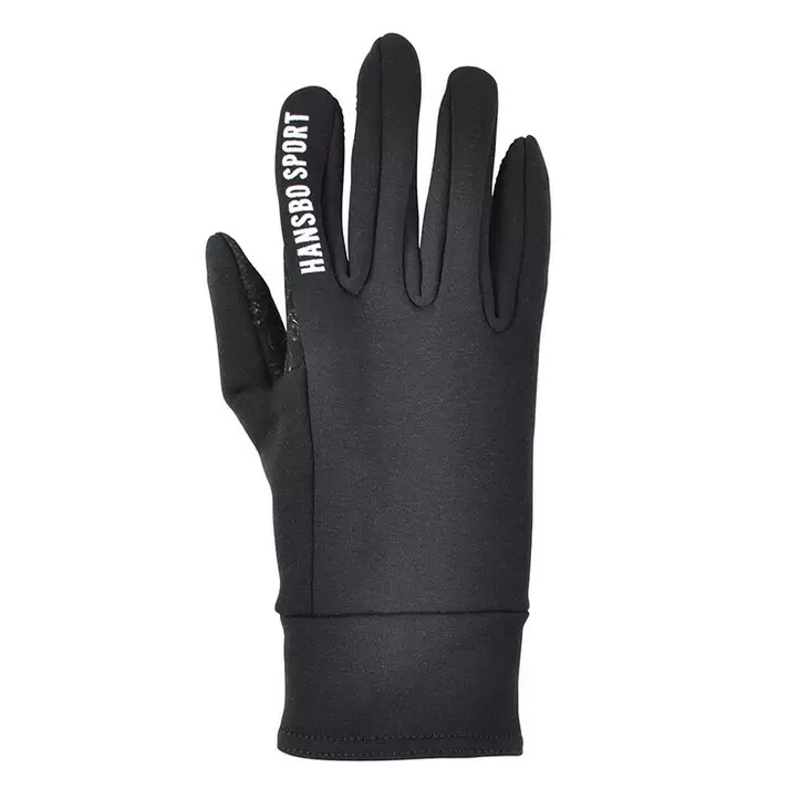 Talvihanska Polar Touch musta Hansbo Sport - Ratsastushanskat - 049575 - 1