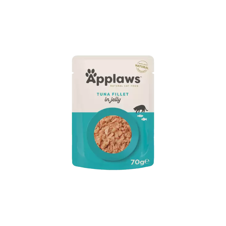 Tonnikalafile 70g pss hyytelö Applaws - Aikuisten kissojen säilykkeet - 003775 - 2