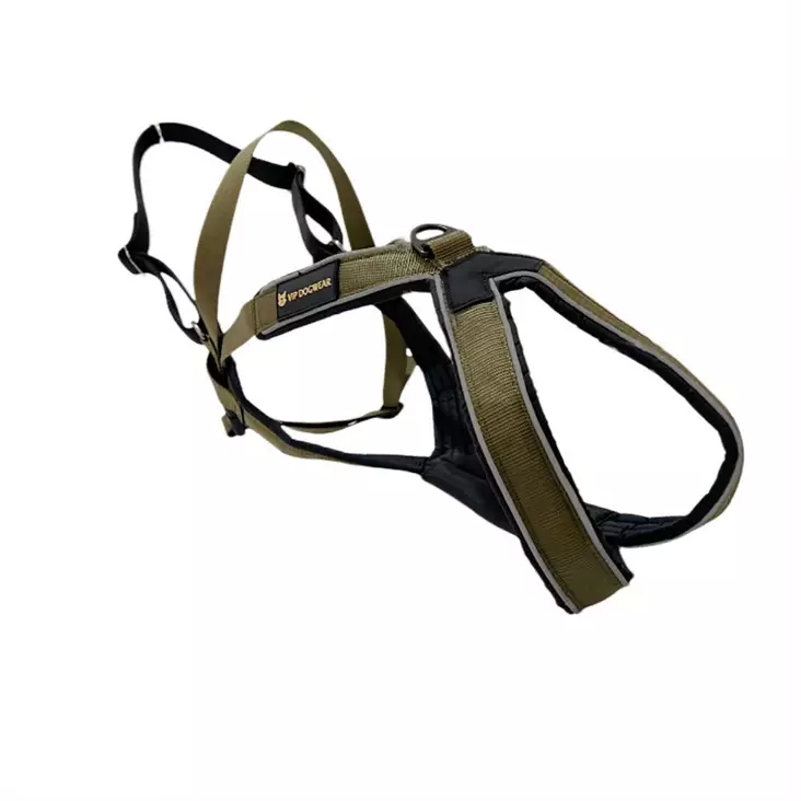 Vetovaljas Multisport oliivi V.I.P Dogwear - Koiran veto- ja juoksuvaljaat - 056095 - 1