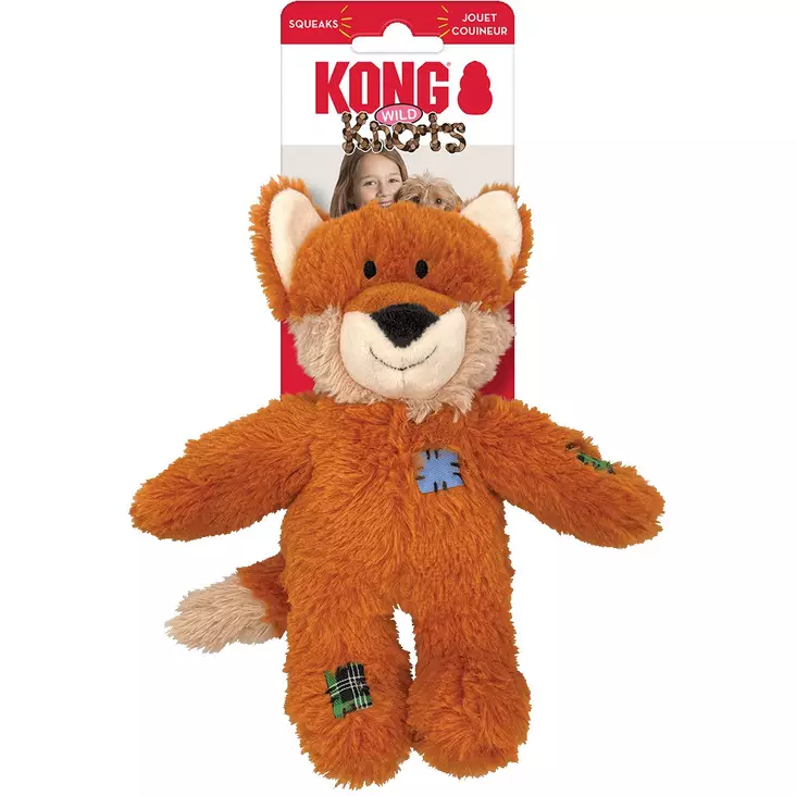 Wild Knots Fox ruskea S/M KONG - Koiran pehmolelut - 055815 - 1