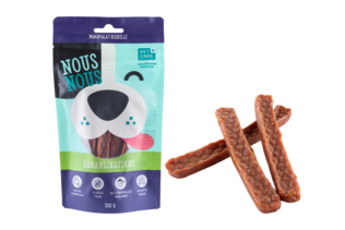 Lihatikut kanaa 100g NousNous - Koiran herkut ja makupalat - 016246 - 1