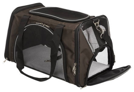 Kuljetuskassi Joe ruskea 28x28x47cm Trixie - Koiran pyöräkorit ja kantokassit - 028846 - 2