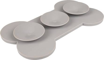 Lick Pad Yummee imukupeilla L harmaa Flamingo - Koiran aktivointilelut - 035616 - 2